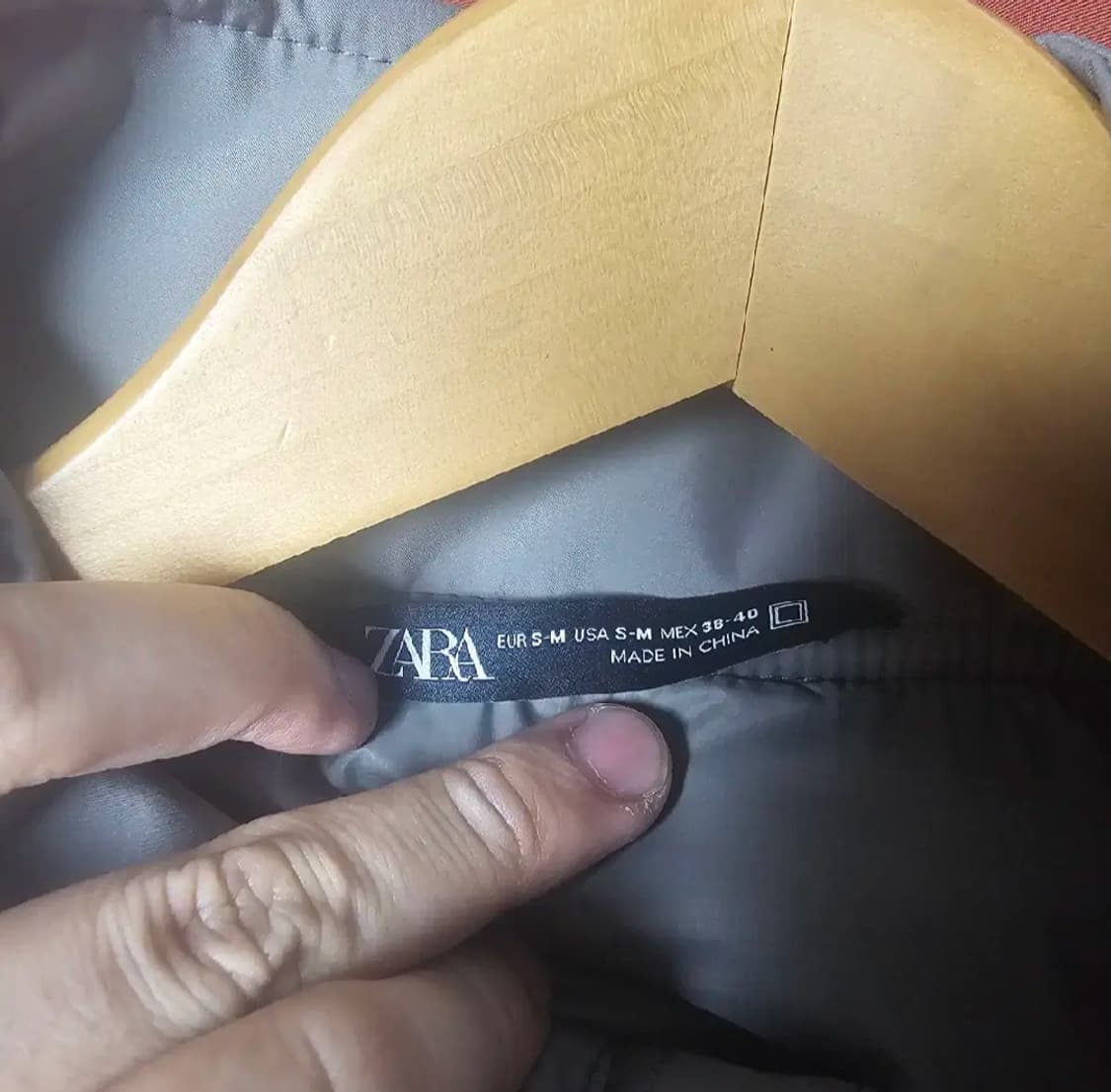 자라 컬러 블록 하이테크 재킷 유럽S-M 사이즈 택있는 새상품 상품이미지5