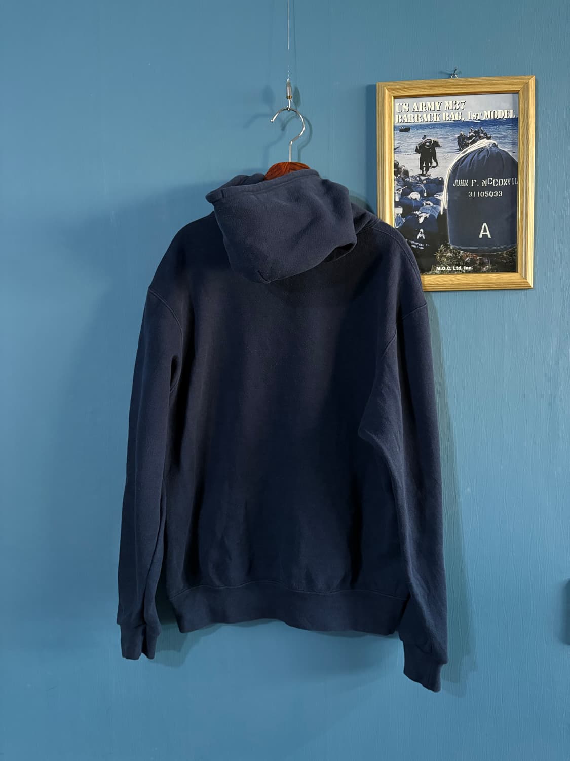 90-00‘s Soffe US Navy Sweat Hooded 상품이미지7