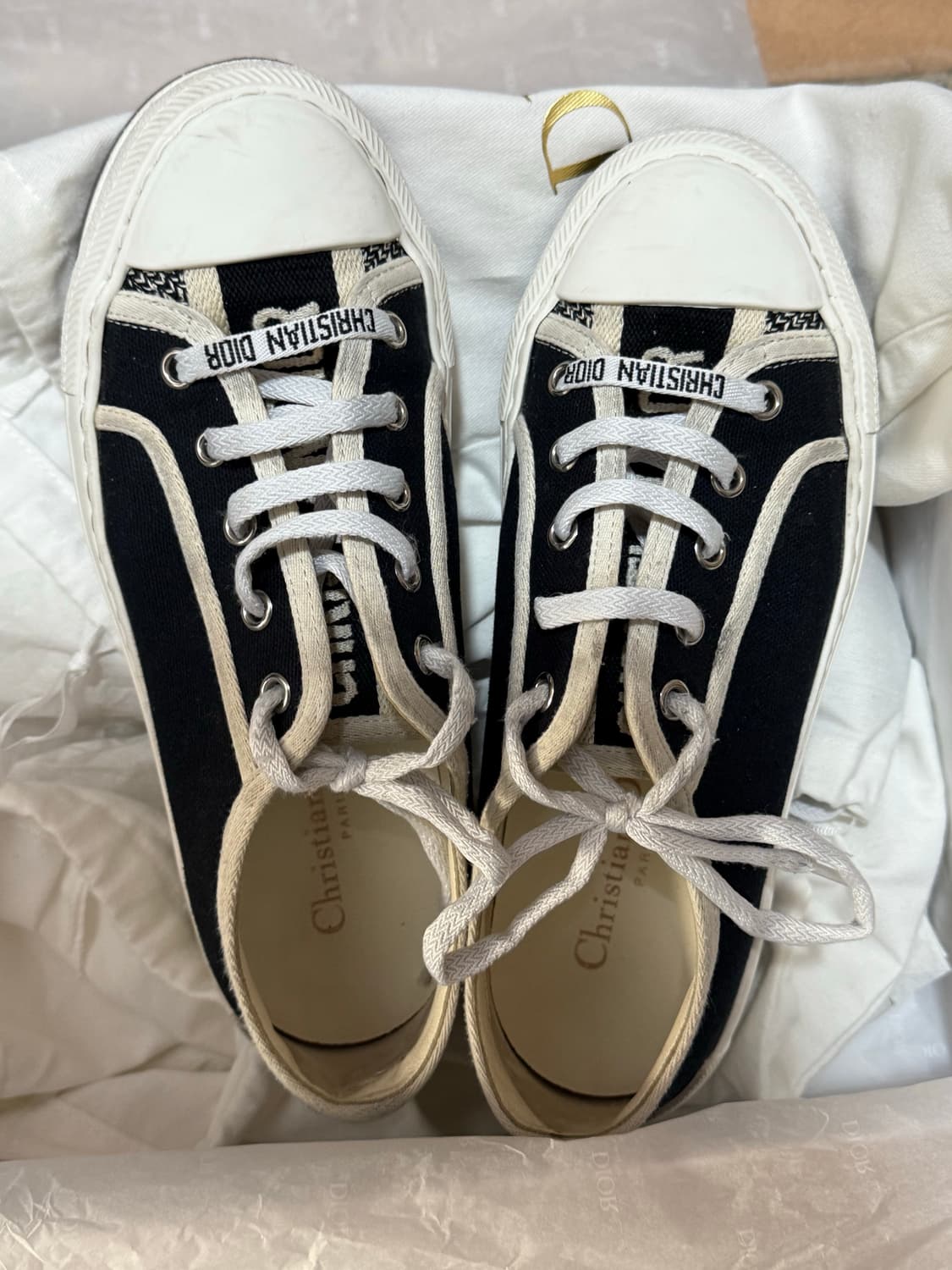 디올 정품 플랫폼 스니커즈 36 (현백 구매,박스 보관중) 상품이미지1