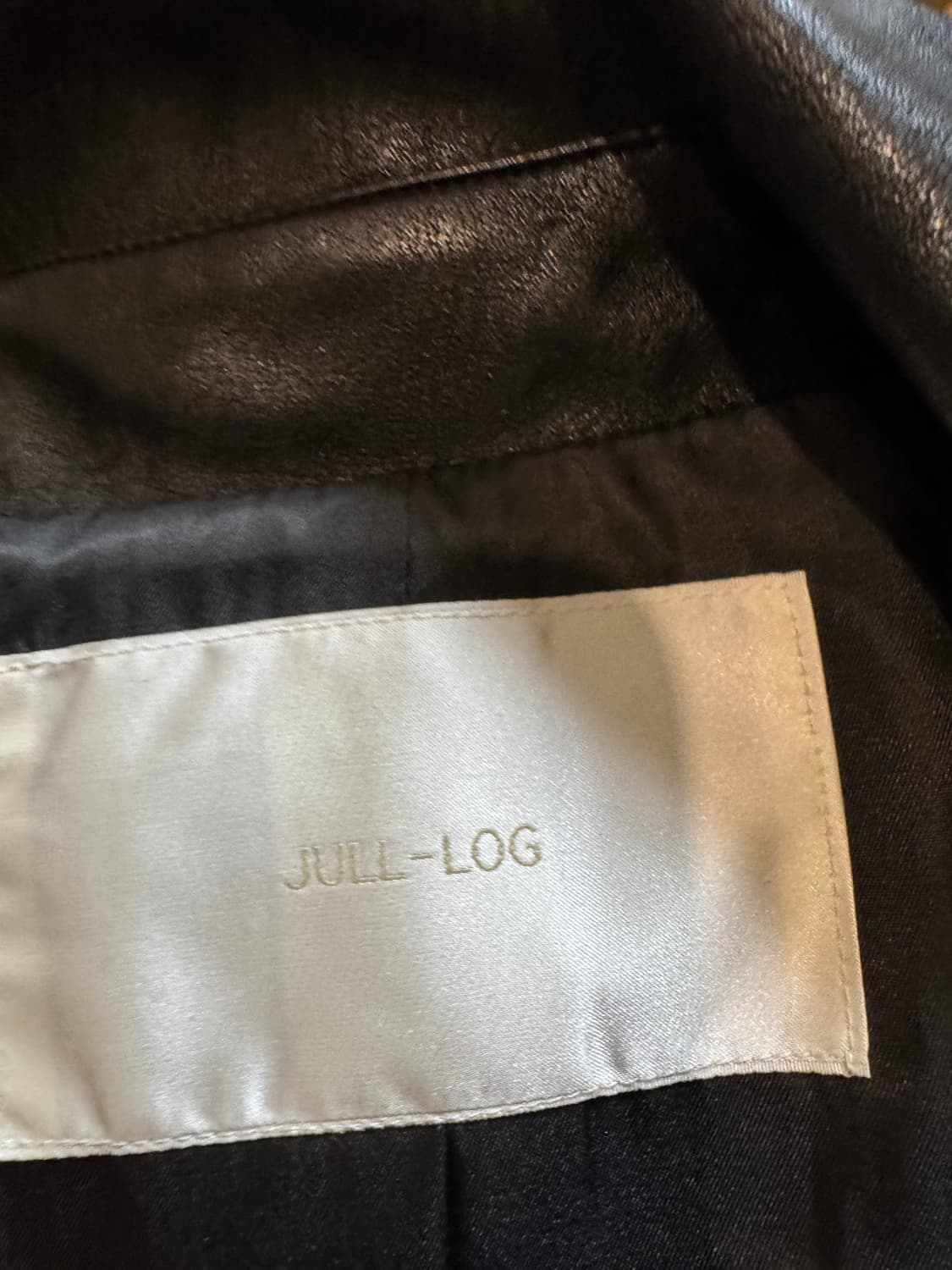 줄로그 레더 맥시 코트 상품이미지8