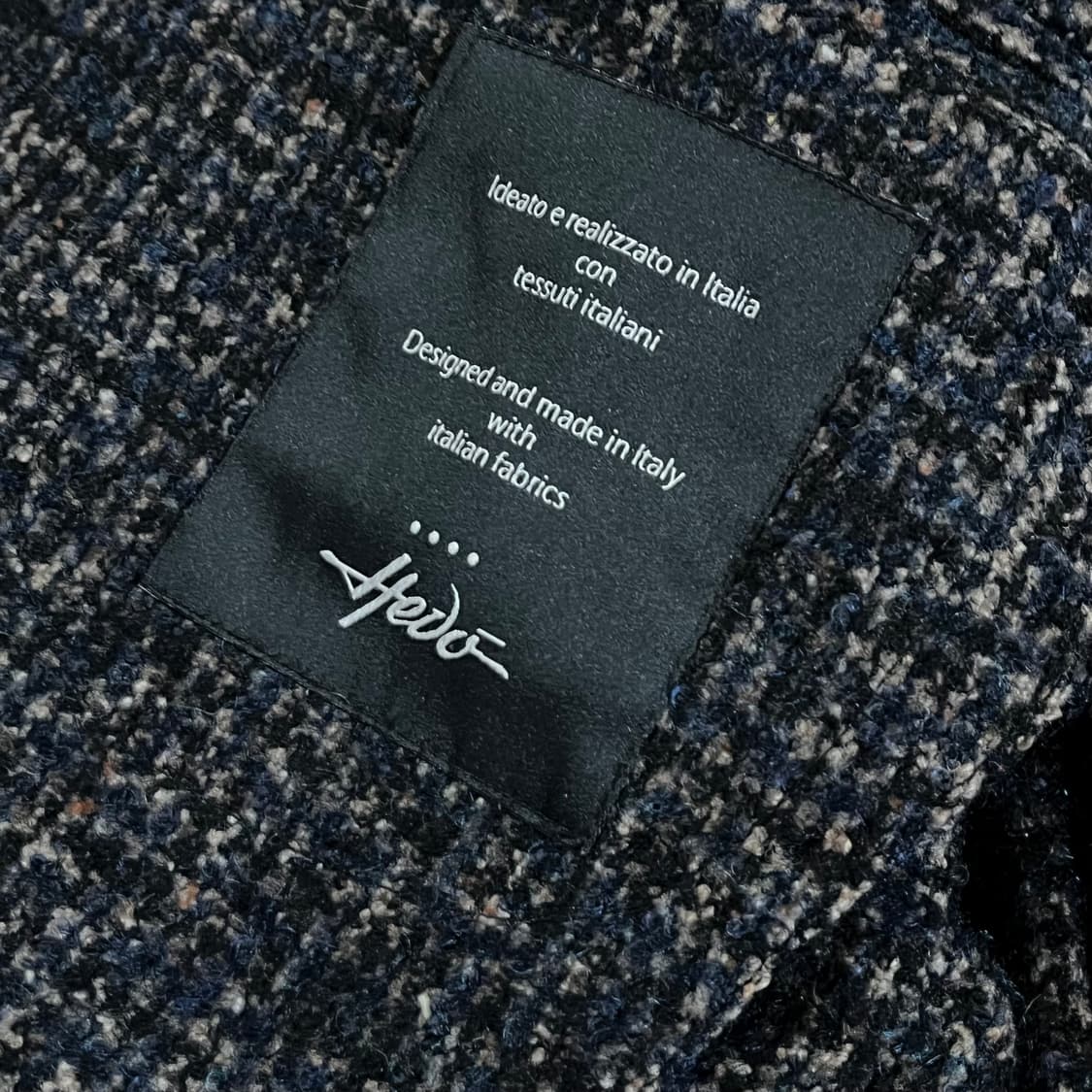 [95] 헤보 알파카 트위드 코트 상품이미지8