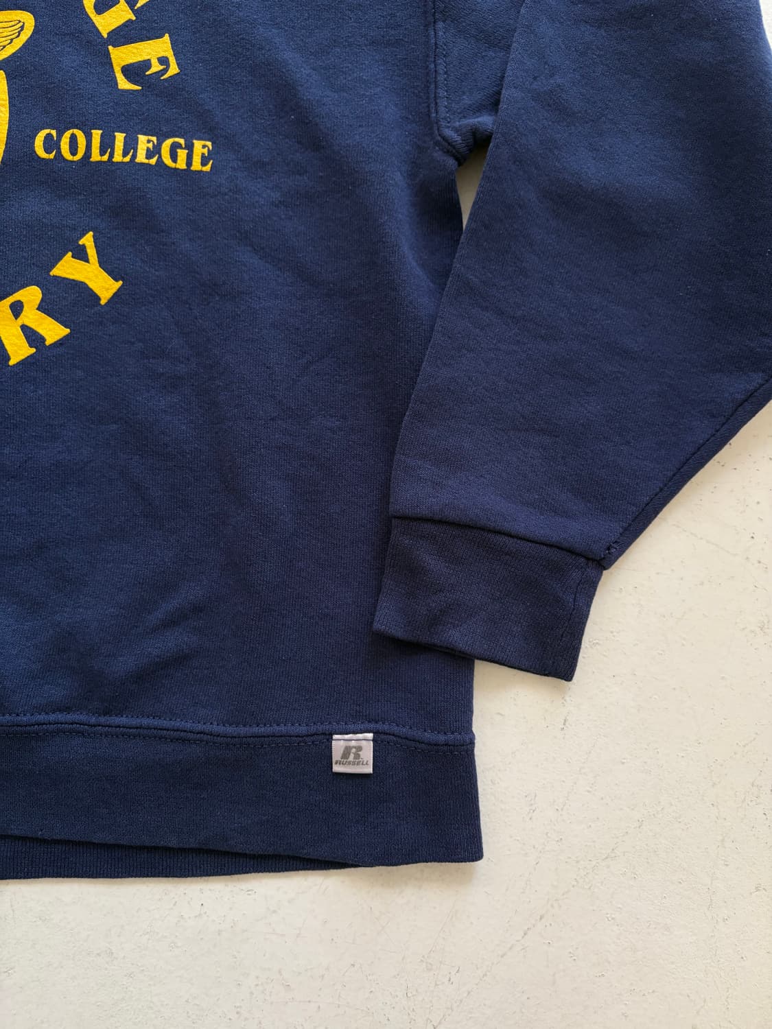 00’s military Academy Russell sweatshirt 상품이미지5