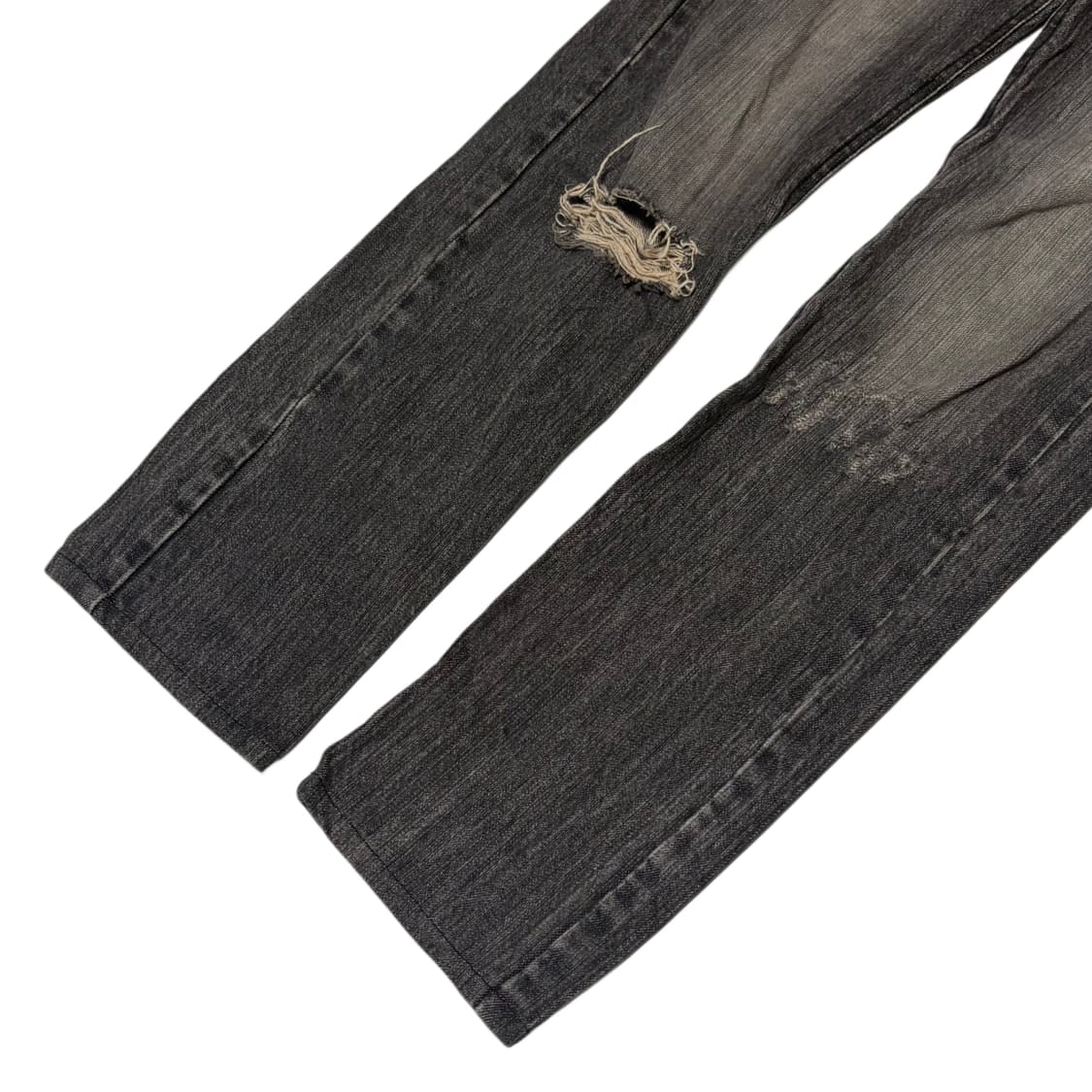 EDGE stud dark damage jeans 상품이미지4