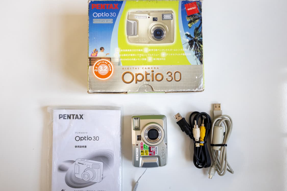 Pentax Optio 30 / 빈티지 디지털 카메라 상품이미지9