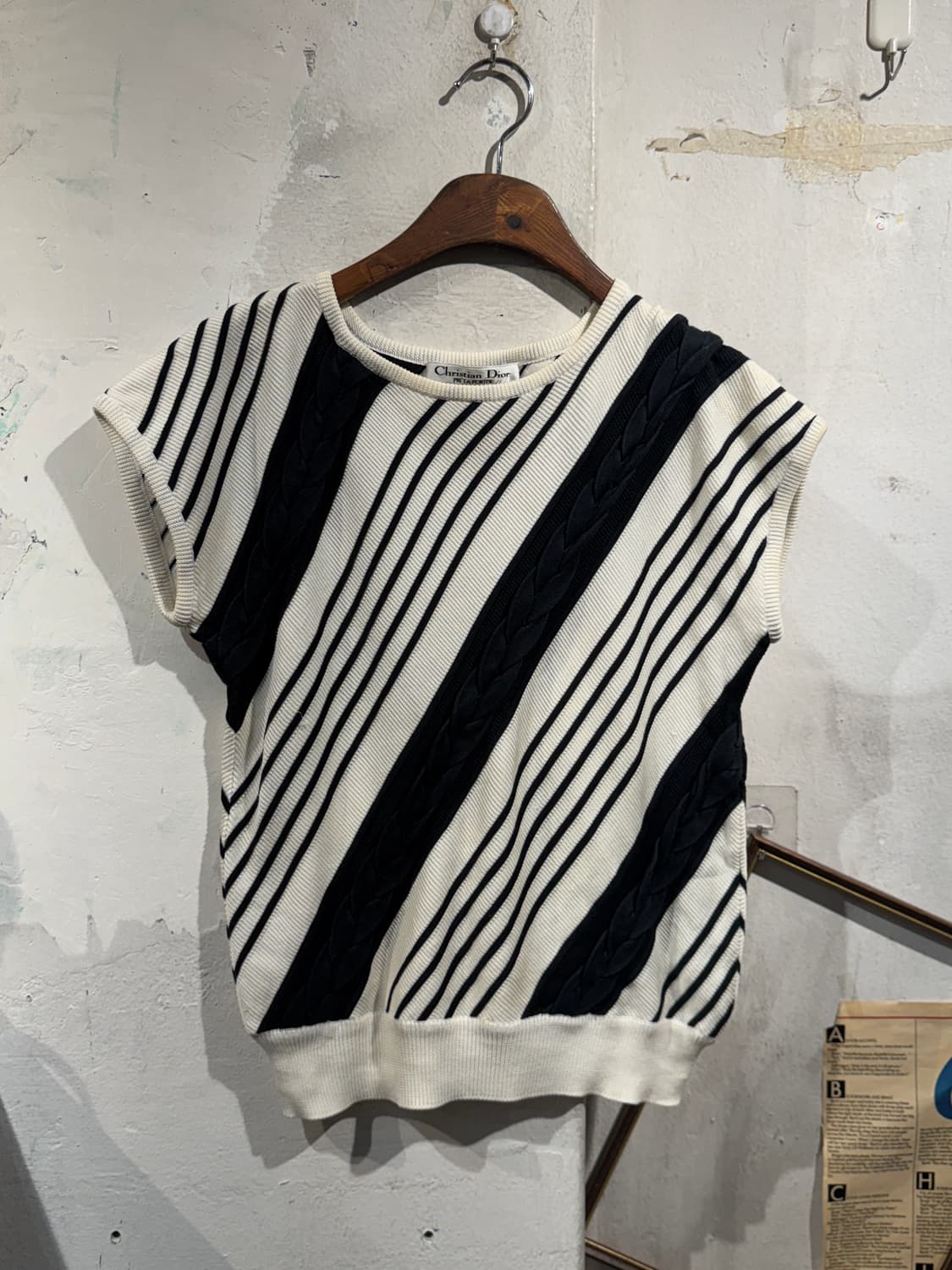 Dior diagonal details sweater 상품이미지3