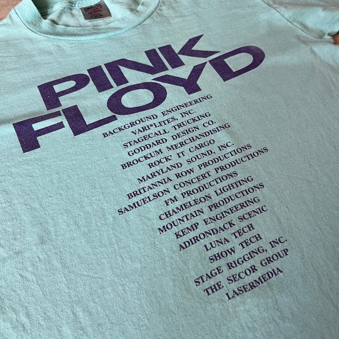 빈티지 90s PINK FLOYD 티셔츠 상품이미지6