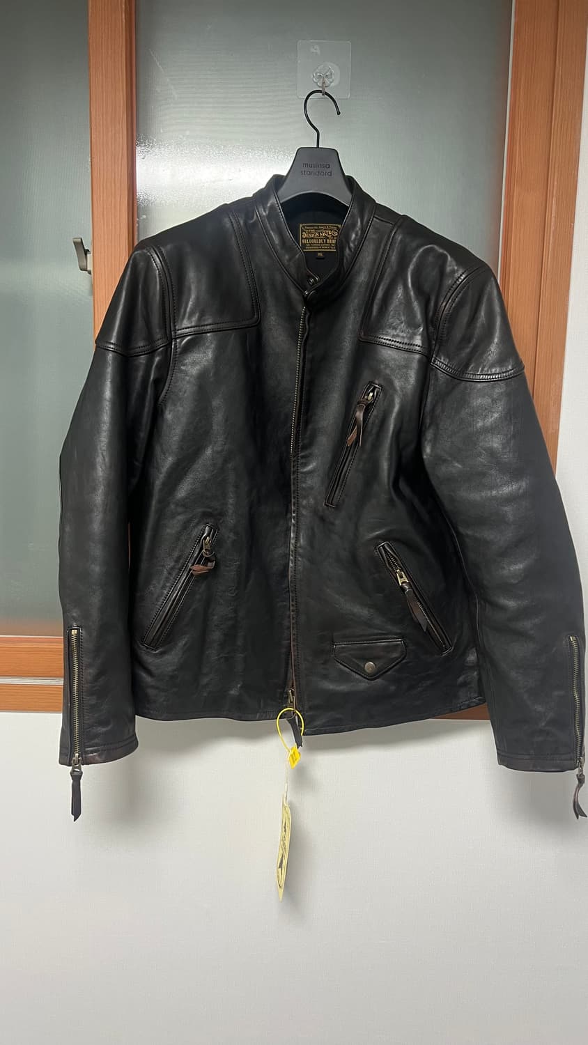 알리 톰하디 말가죽 레더 자켓 상품이미지2