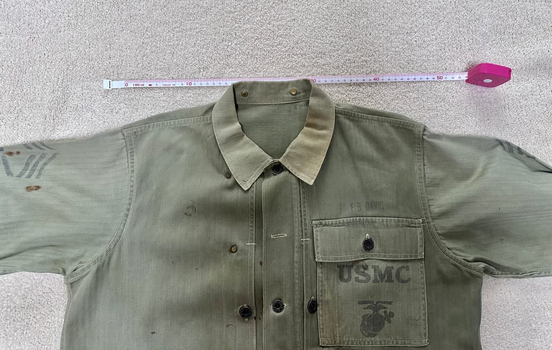 WW2 40s USMC P-44 HBT Jacket 상품이미지8