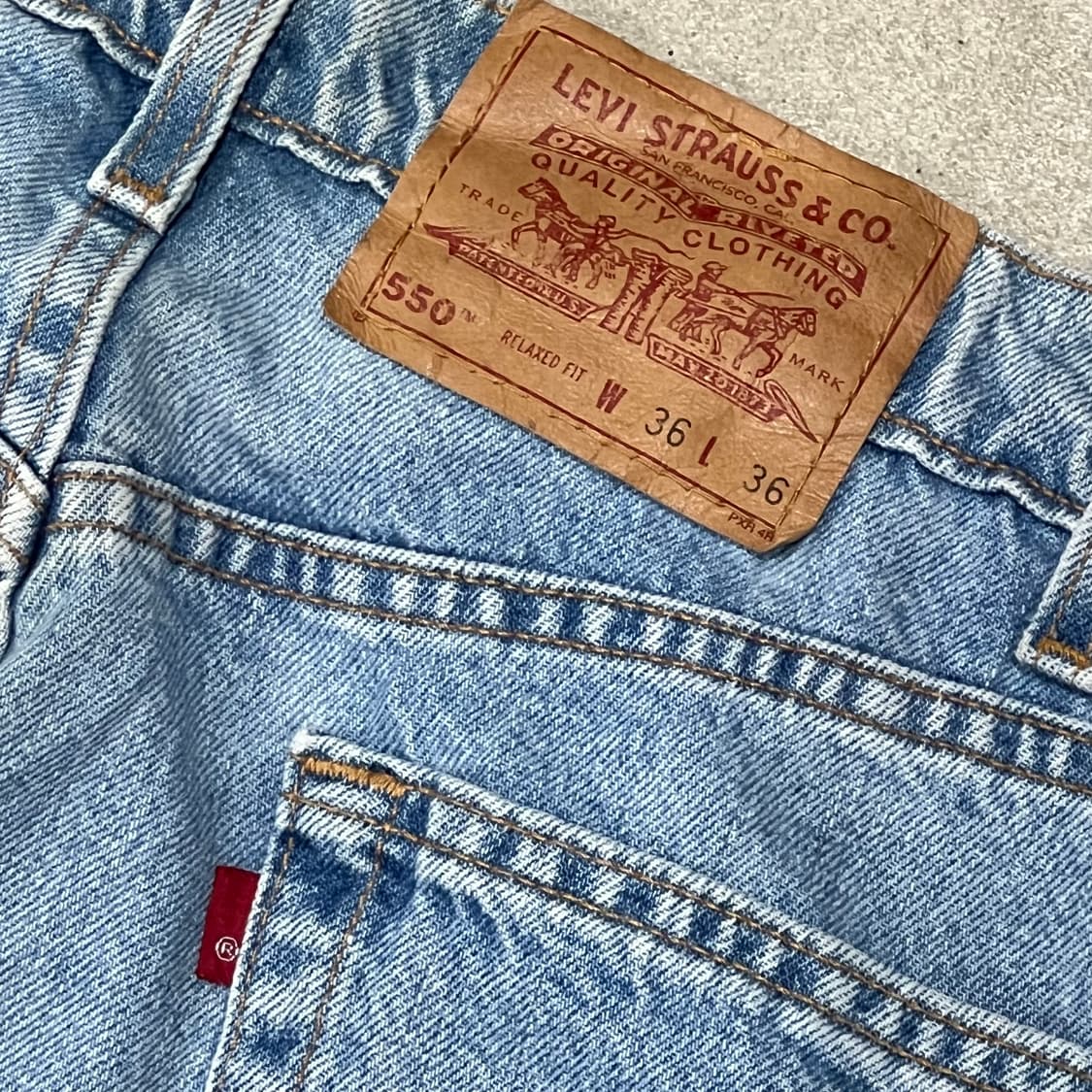 usa 리바이스 550 블랭크탭 데님팬츠 s10172 상품이미지5