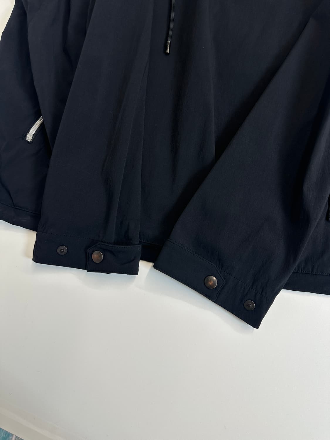 솔리드옴므 나일론후드 아노락 블랙48 상품이미지3