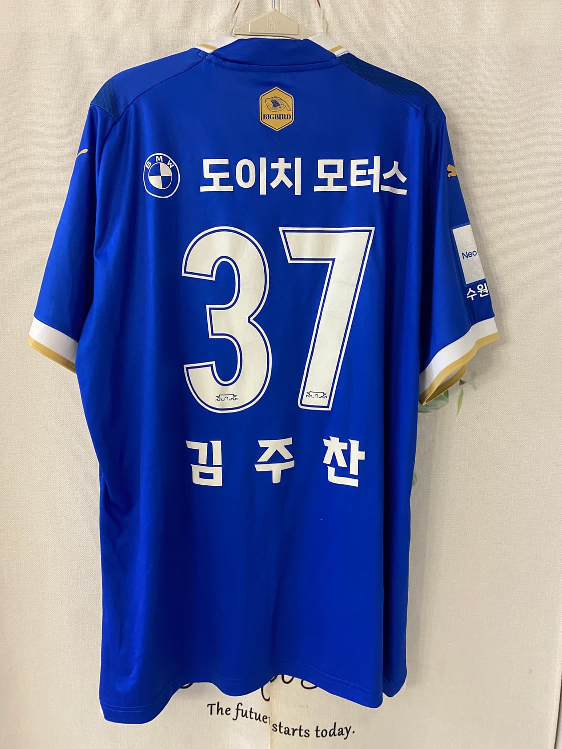 3XL)24시즌 수원삼성 홈 유니폼_김주찬 마킹 상품이미지2