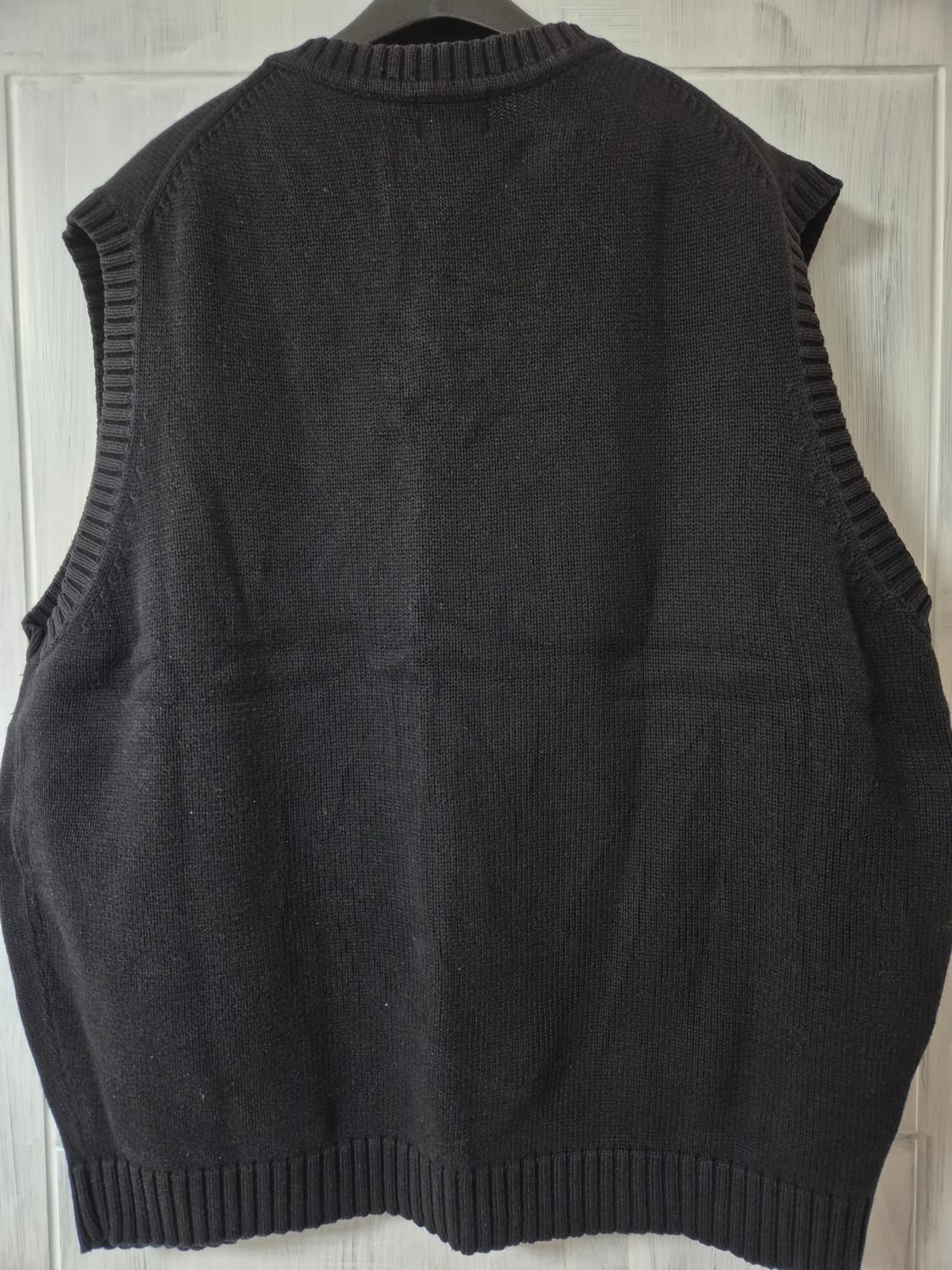 엘엘빈 니트 베스트 블랙 xl 상품이미지5