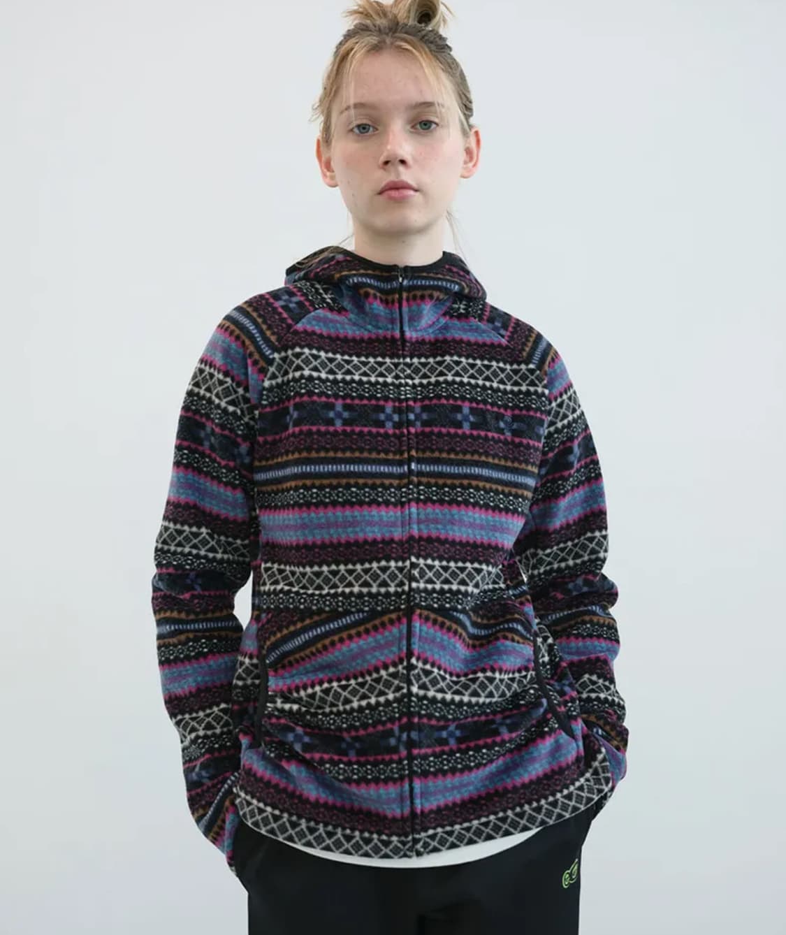 엔조블루스 셔링 포켓 플리스 집업 후디 상품이미지1