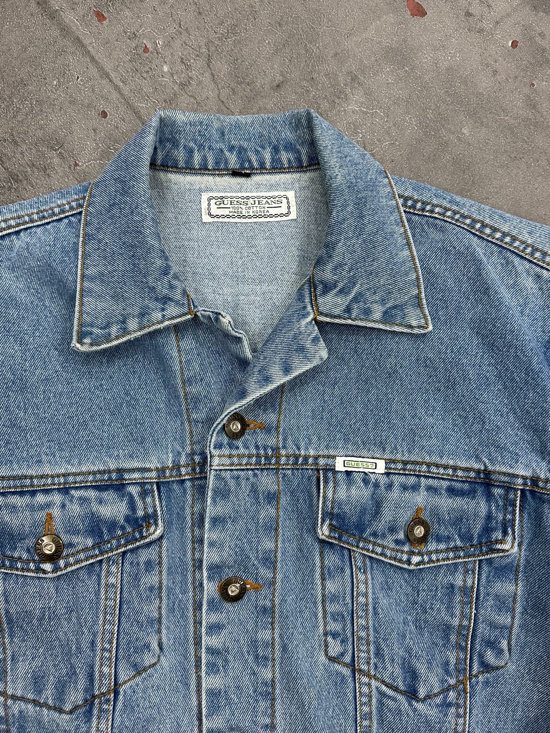 게스 진 데님 자켓 L 상품이미지3