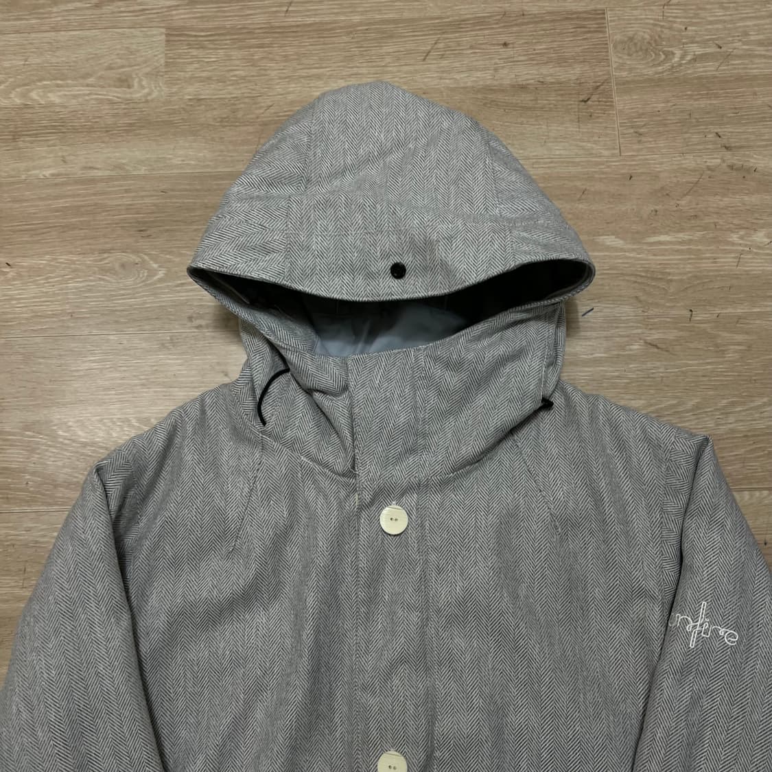 본파이어 여성 스키복 보드복 퍼안감 헤링본 스키점퍼 [그레이] M/95 상품이미지2