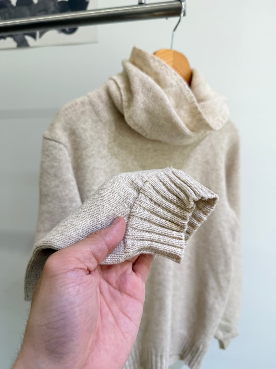 빈티지 COMME DES GARCONS 터틀넥 니트  상품이미지3