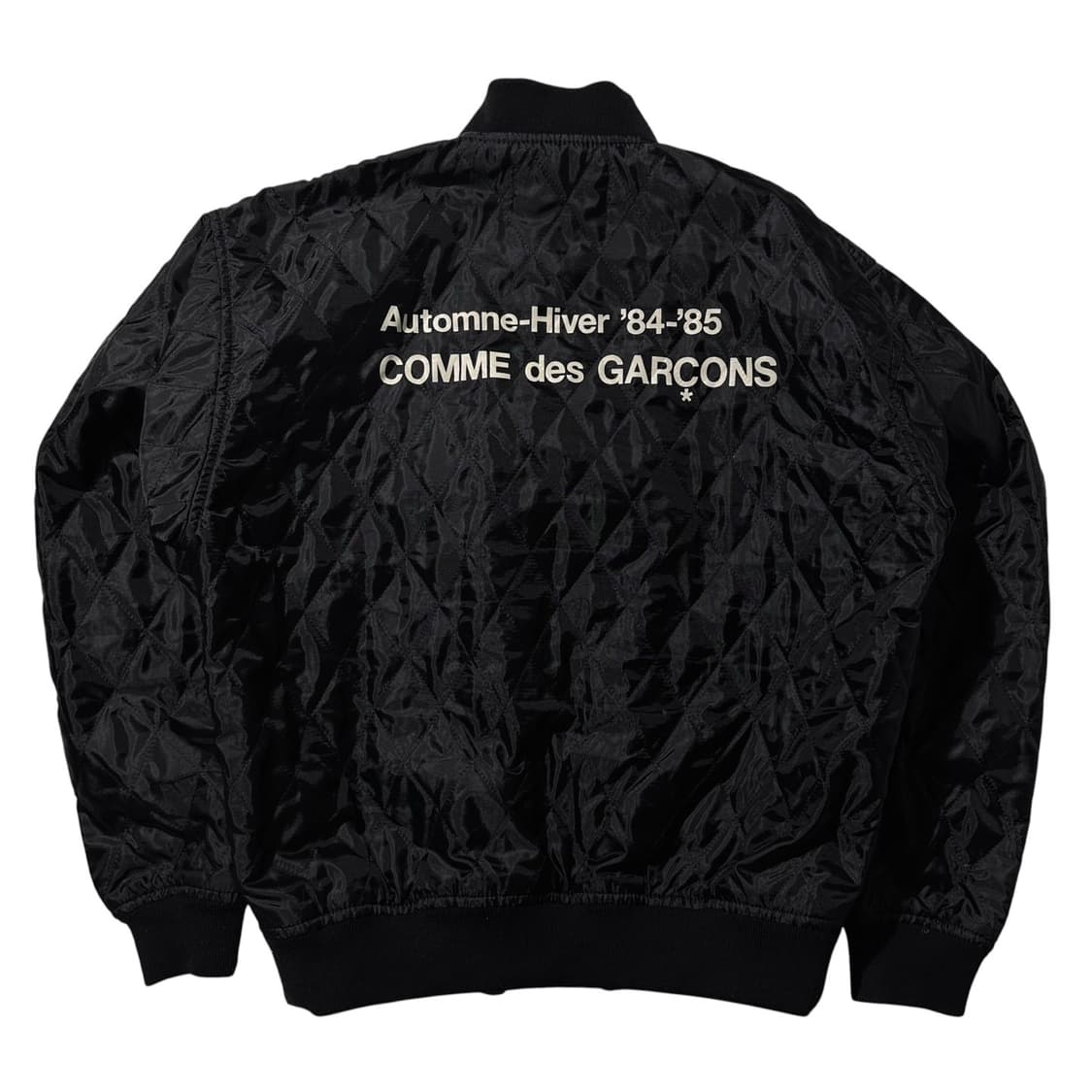 꼼데가르송 CDG 퀼티드 ‘84-85 스태프 블루종 블랙 상품이미지1