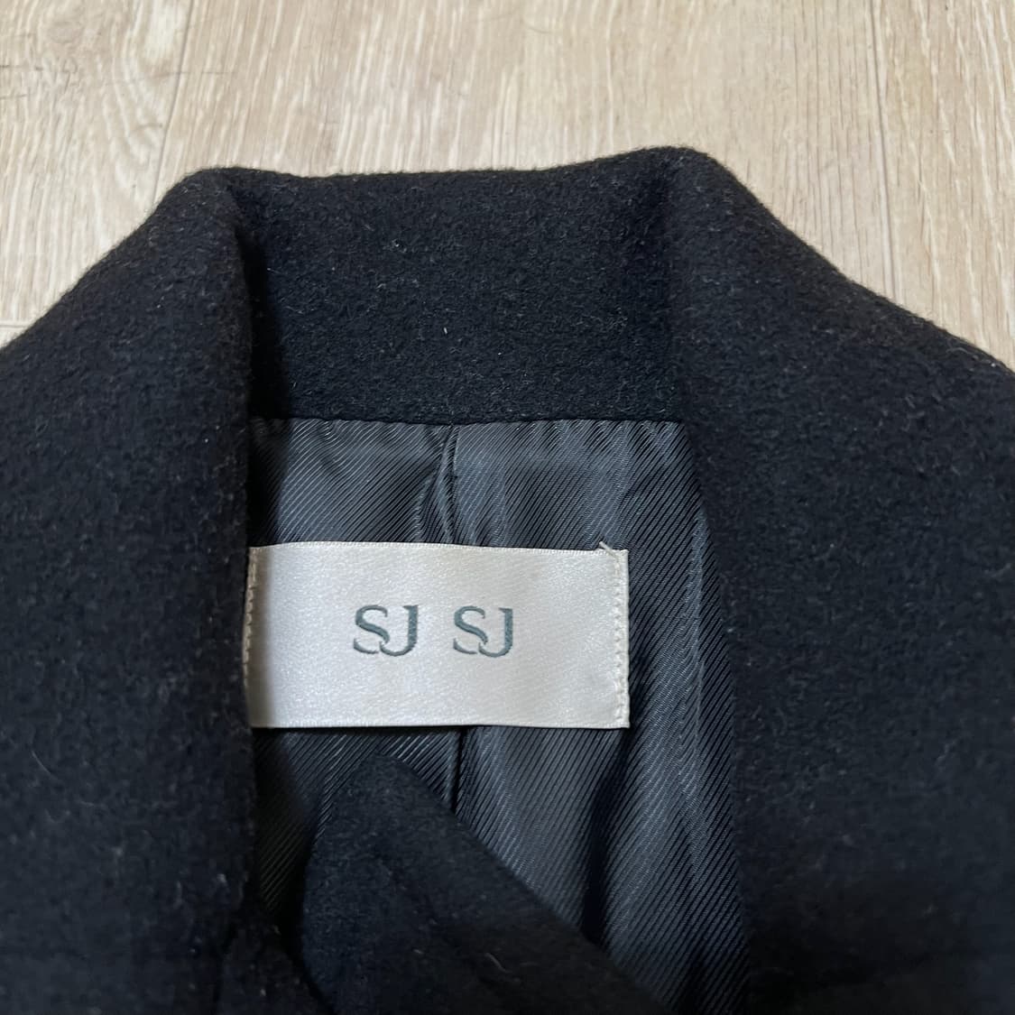 한섬 SJSJ 여성 모직 금장 더플코트 44-55  상품이미지4