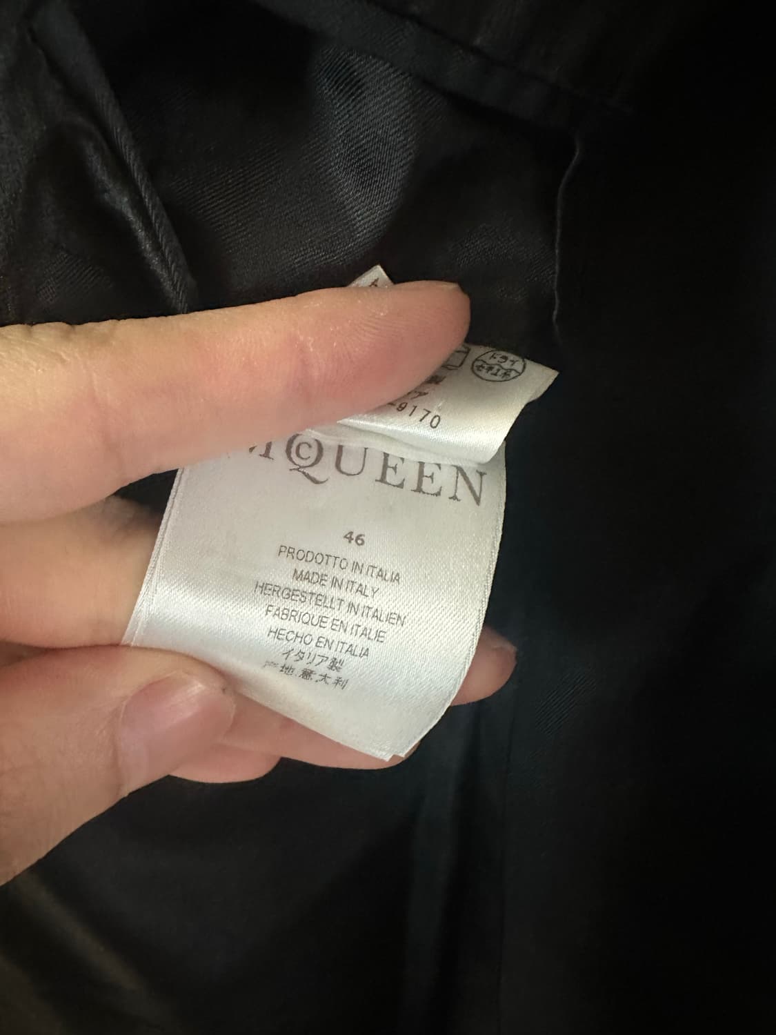 알렉산더맥퀸 트롱프외유 스모킹 블레이져 상품이미지5