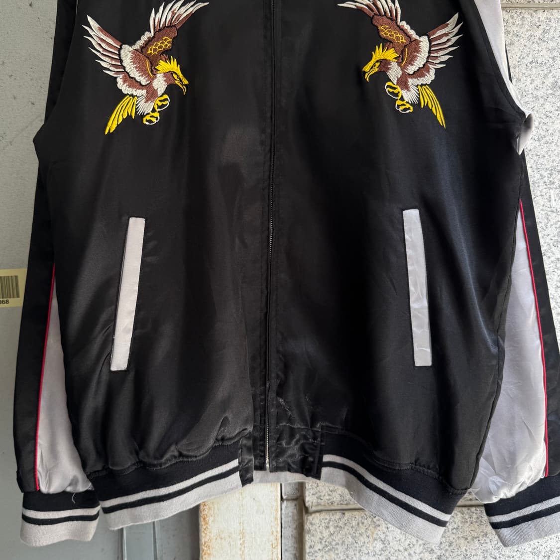 VTG JPN 일본 자수 스카잔 자켓 상품이미지4