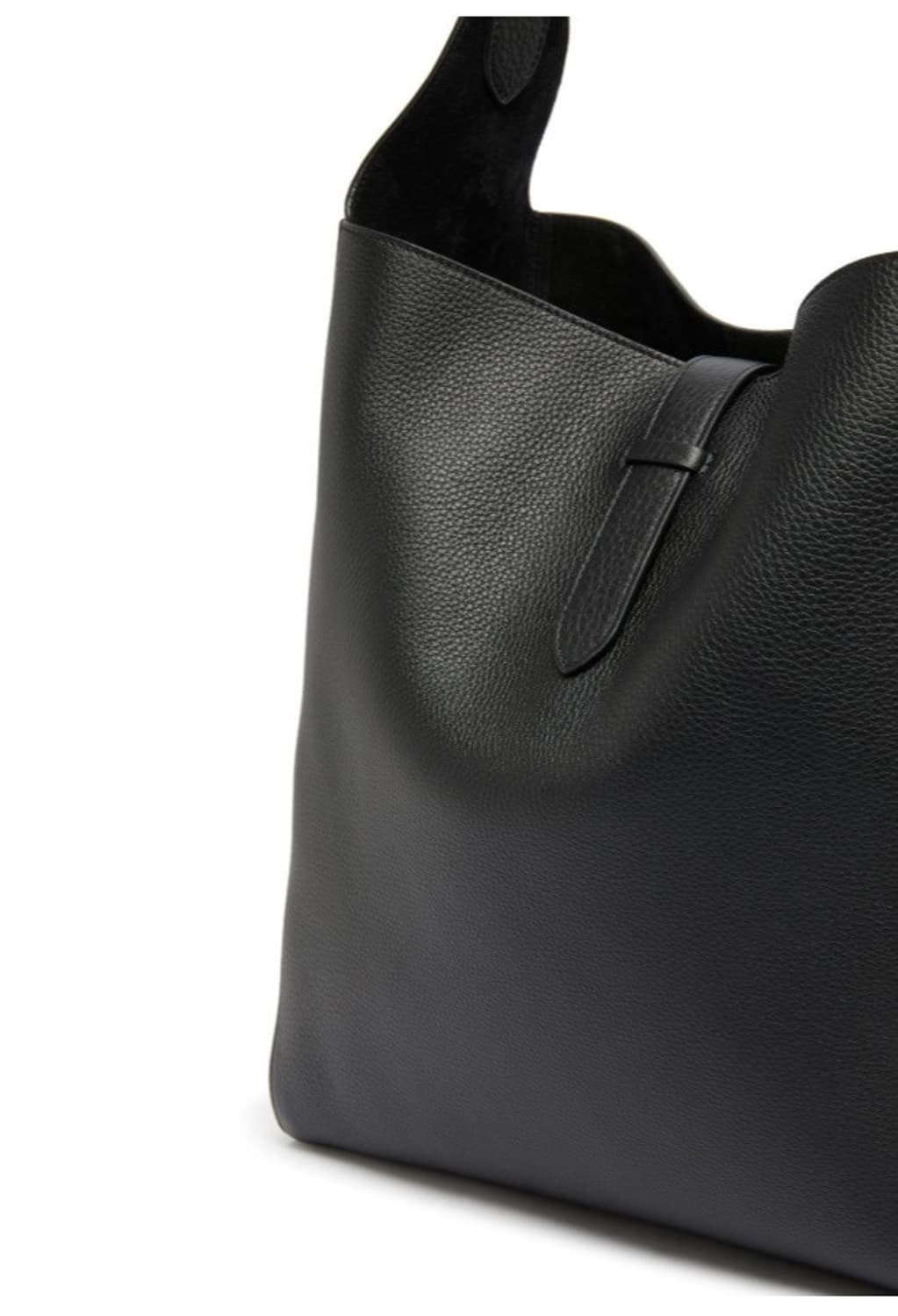 헤일리 비버 착용) 더로우 블레이크 레더 호보백 블랙 상품이미지6