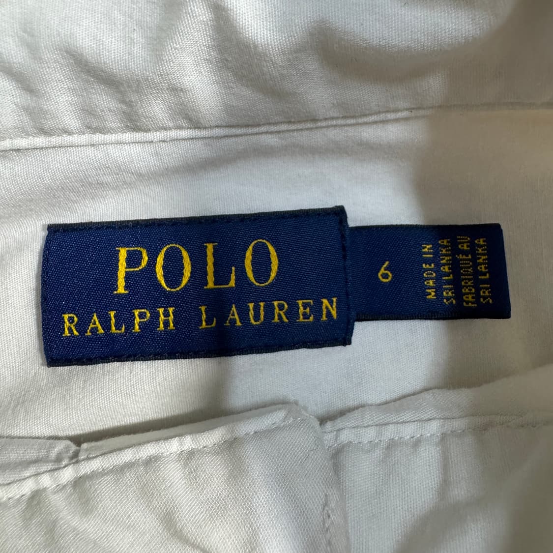 폴로 랄프로렌 포니 화이트 셔츠 상품이미지4