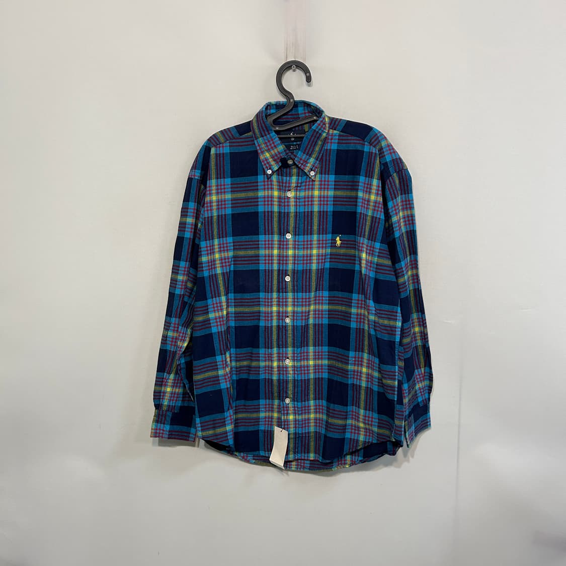 폴로 랄프로렌 남성 체크 셔츠 M 새상품 상품이미지1