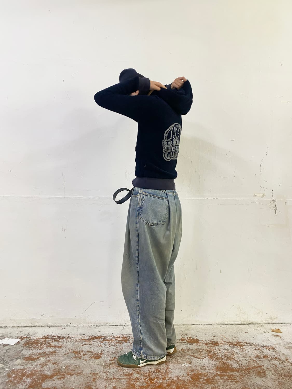 HYSTERIC GLAMOUR 히스걸 로고 후드집업 상품이미지3