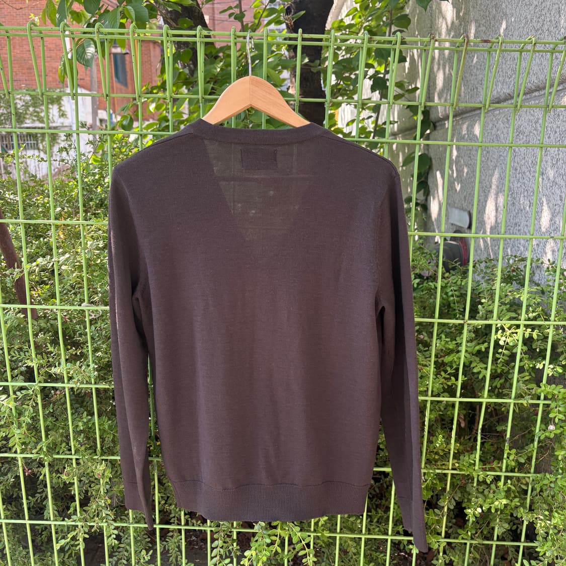 프레드페리 가디건 브라운 상품이미지2