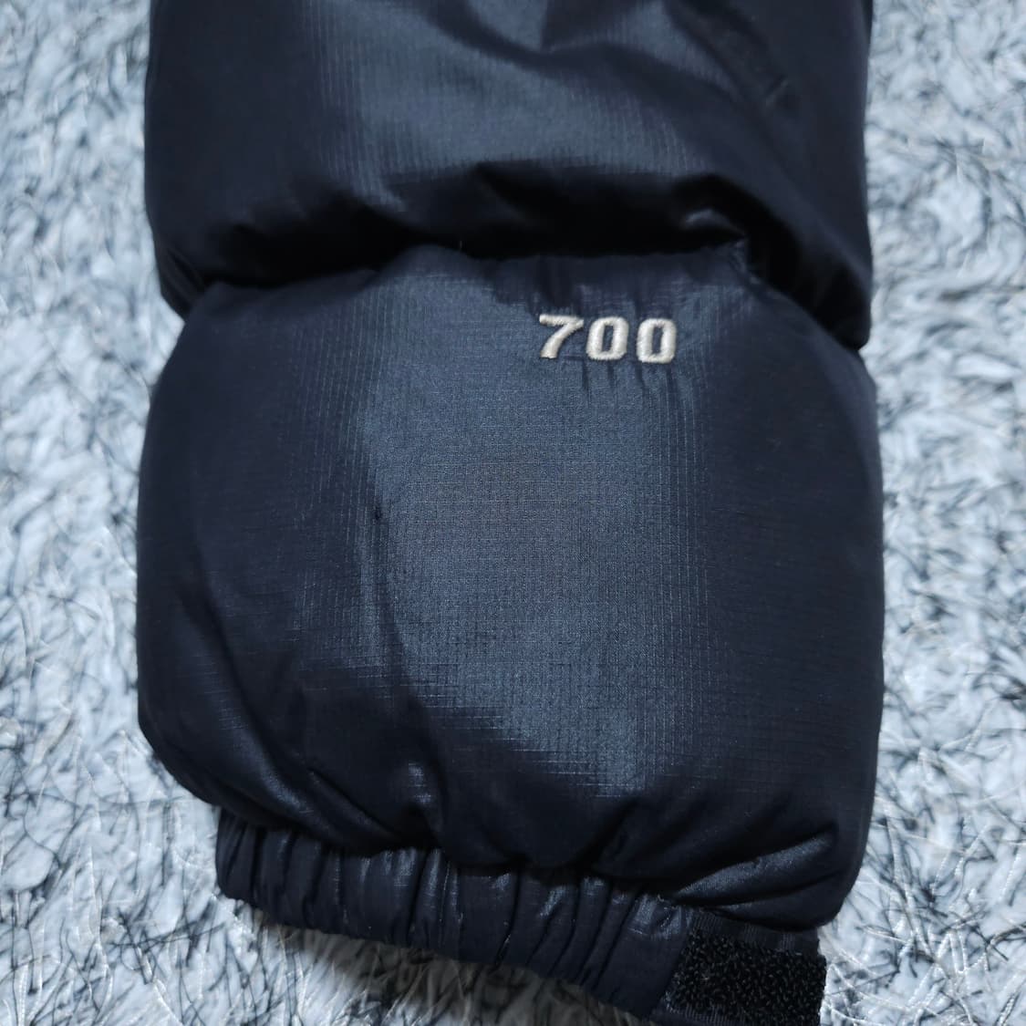 노스페이스) M 남자 블랙 눕시패딩 / 왕눈이샵 상품이미지7