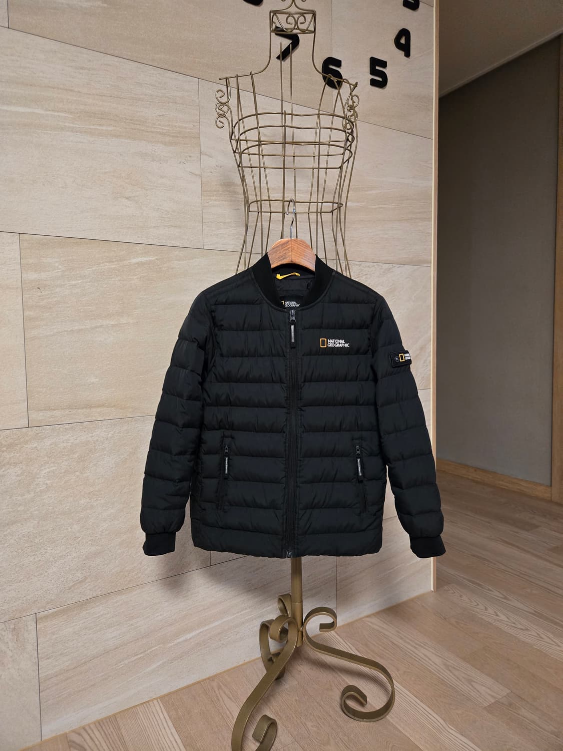 [140] 내셔널지오그래픽 아동 구스 경량 패딩 상품이미지1
