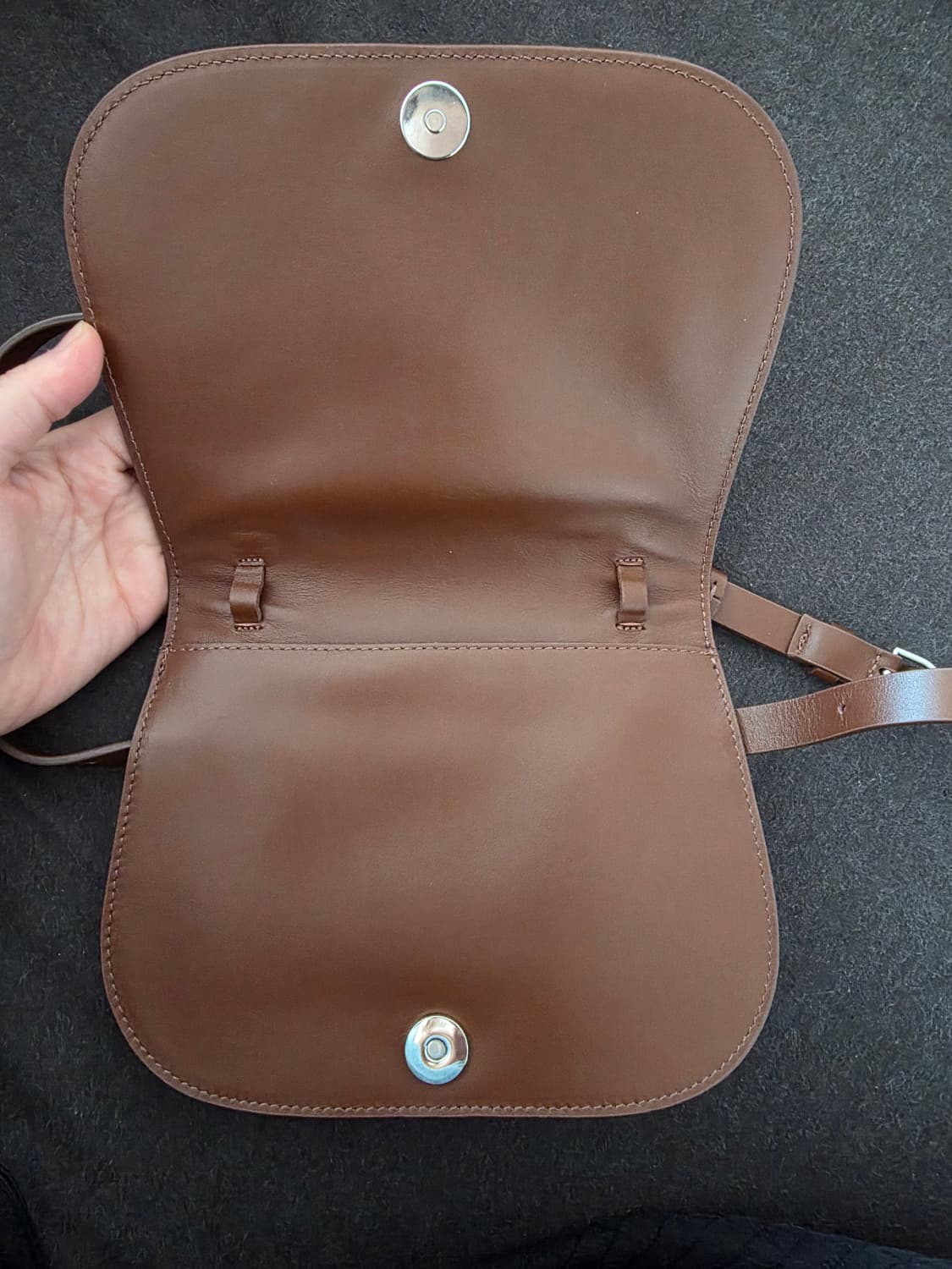 COS 코스 스몰 레더 숄더백 가죽 미니백 상품이미지7