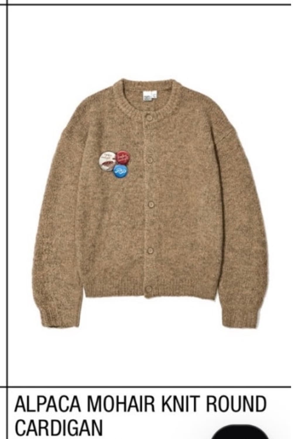 파르티멘토 알파카모헤어 니트 가디건 상품이미지1