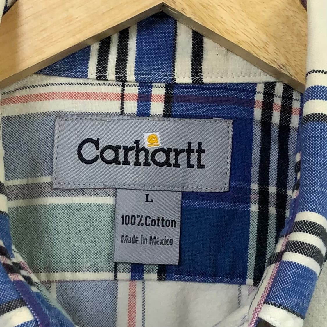 105 칼하트 체크 워크 셔츠 상품이미지3