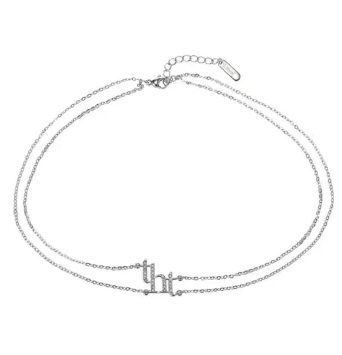 쓰리타임즈 tht shining choker necklace 초커 목걸이 상품이미지1