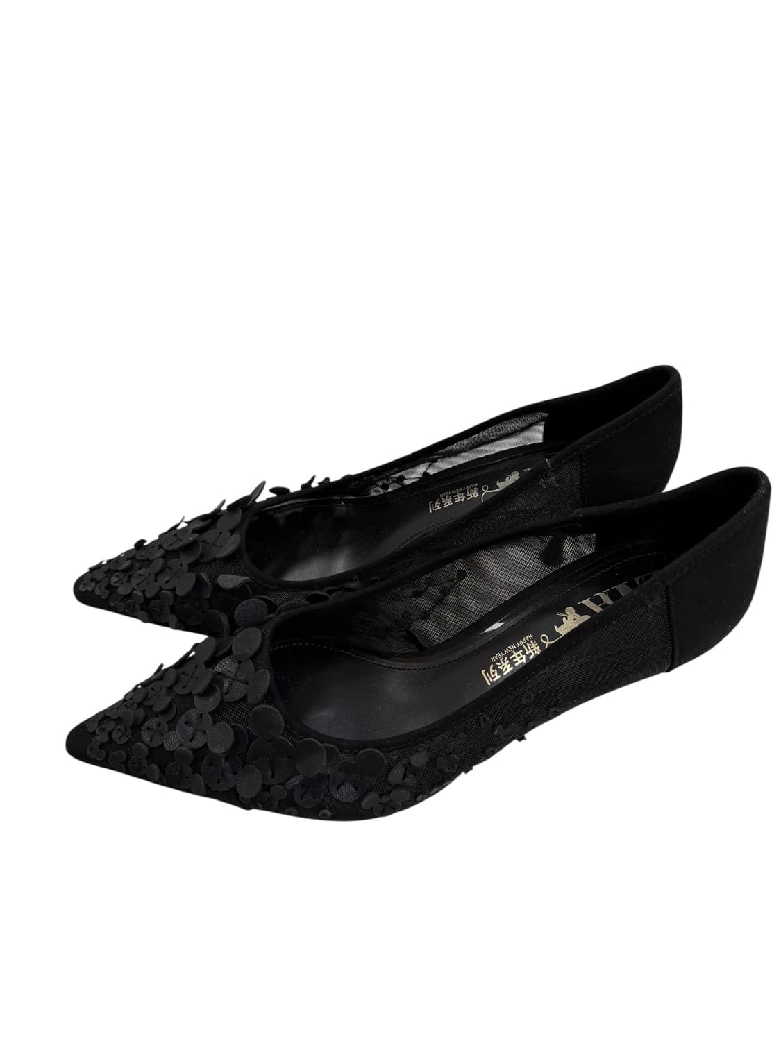 39/ 자라 zara 미키마우스 모티브 힐 구두  상품이미지3