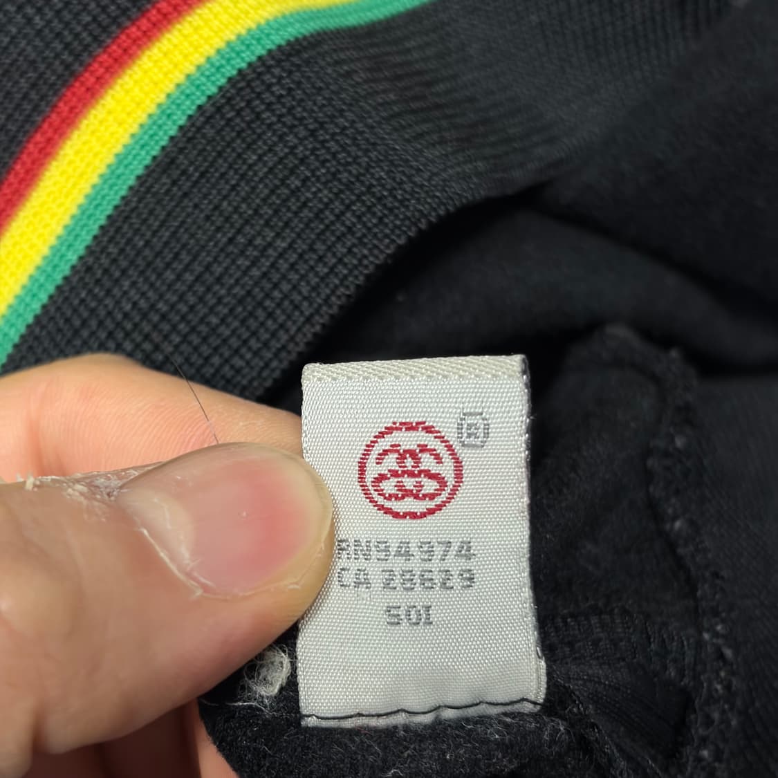 00S 스투시 어센틱 기어 레인보우 져지 상품이미지6