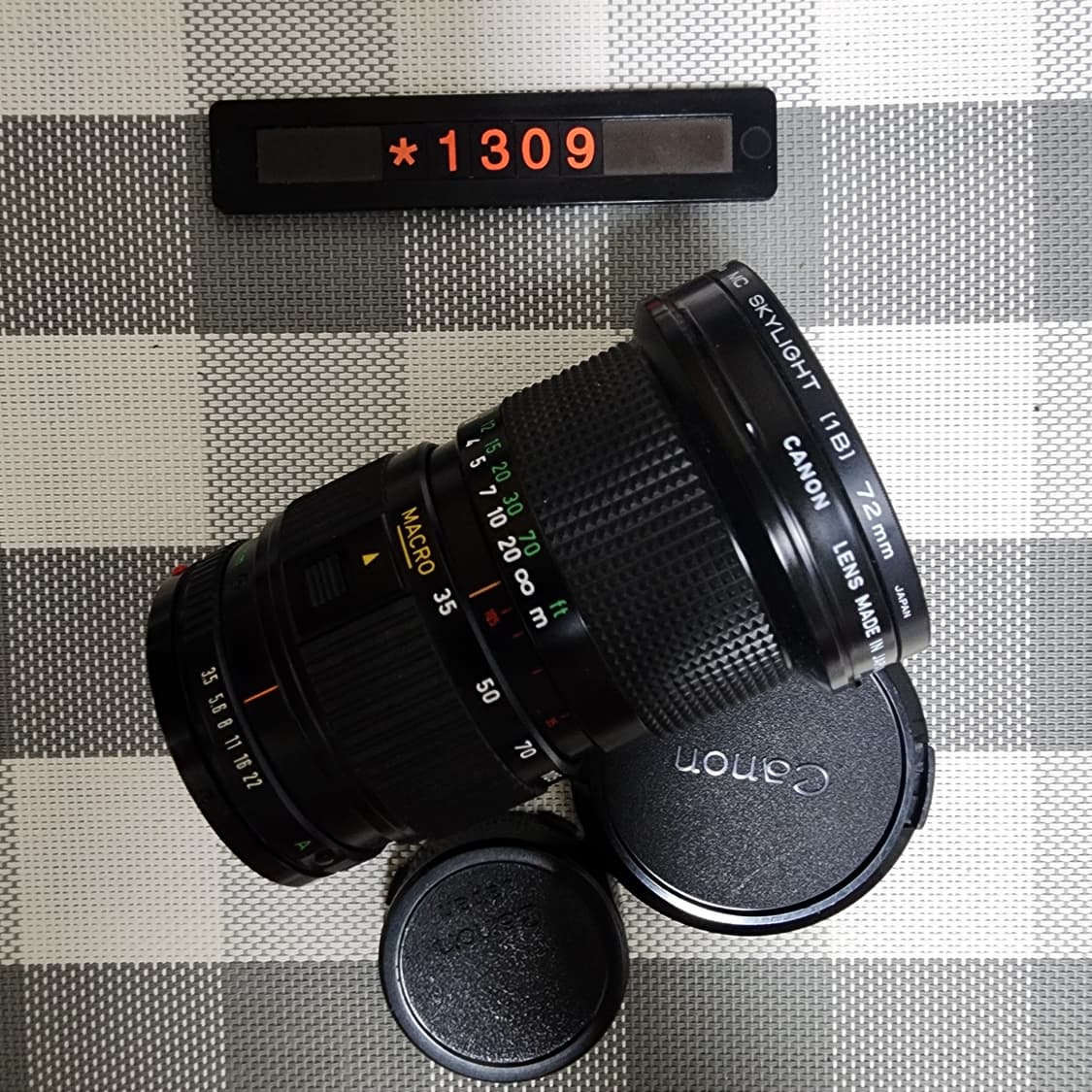 캐논 FD 마운트 72mm 35-135 줌 3.5 광각렌즈 상품이미지3