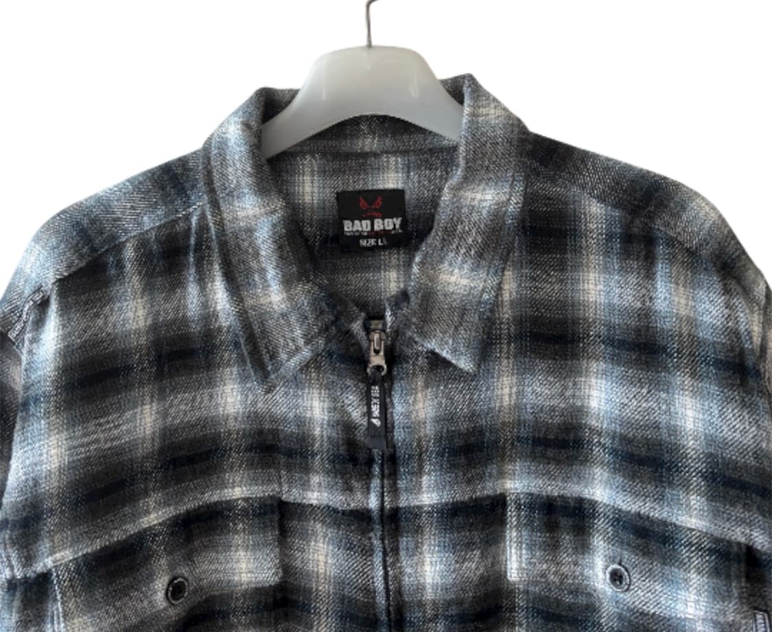 Bad Boy 체크 셔츠 자켓 L-XL 상품이미지2