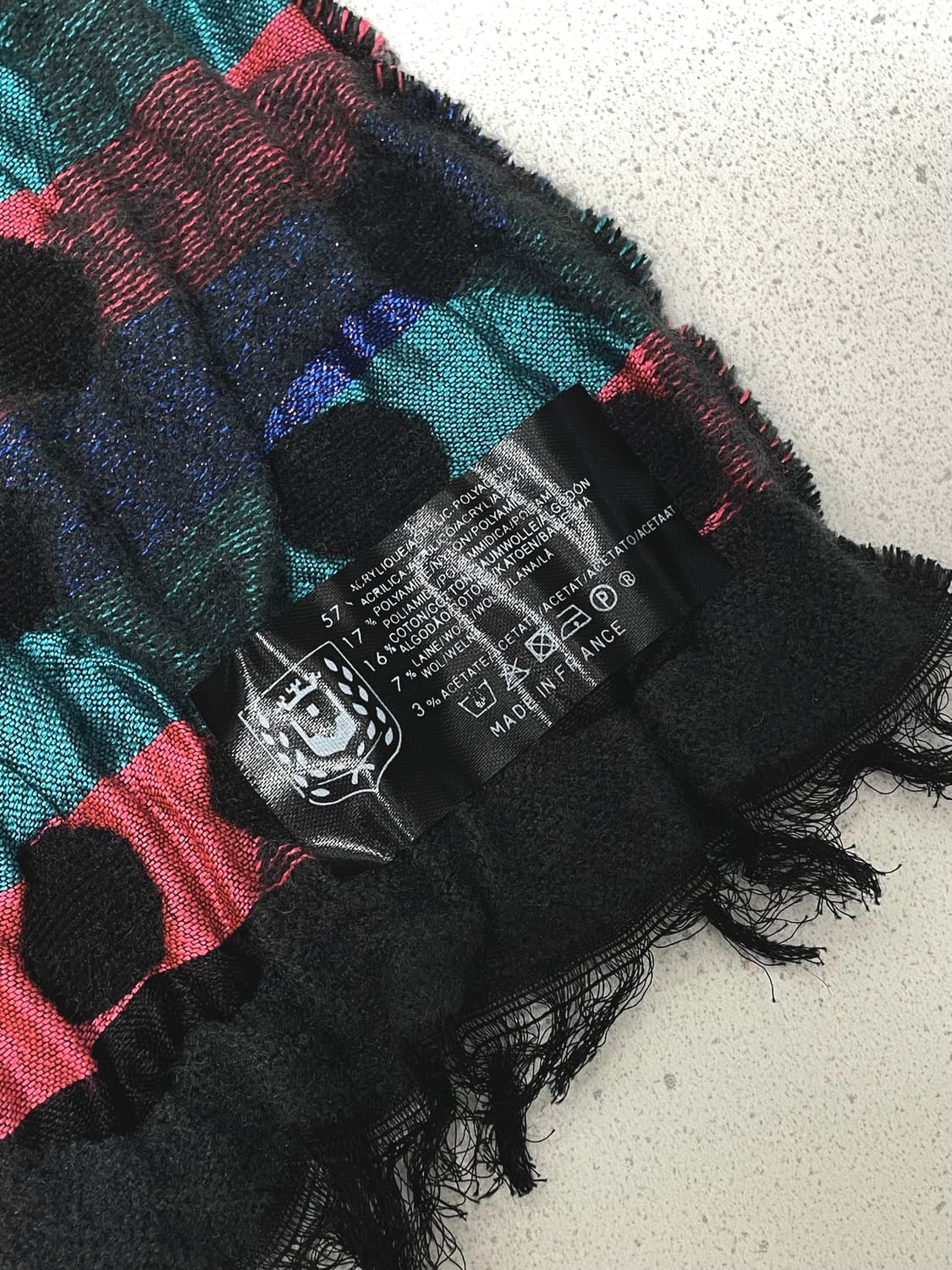 컬러 도트 플리츠 스카프 상품이미지4