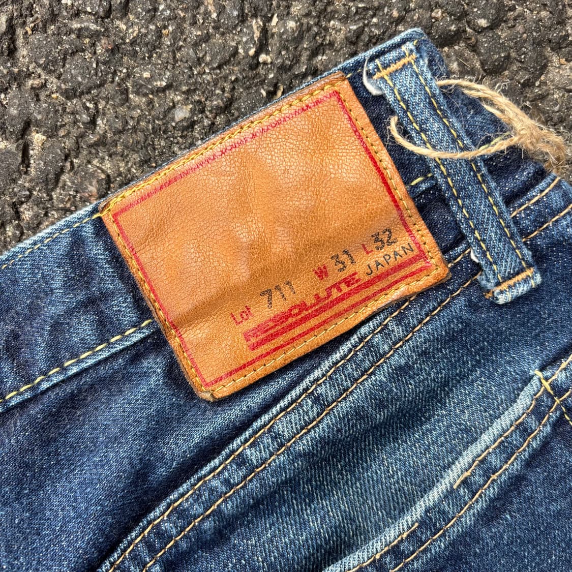 일본 레졸루트 711 셀비지 상품이미지10