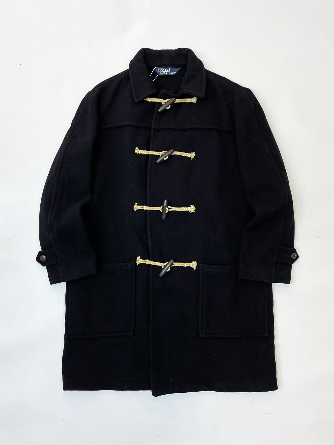 폴로 랄프로렌 2003s 논후드 울 더플 코트 상품이미지1