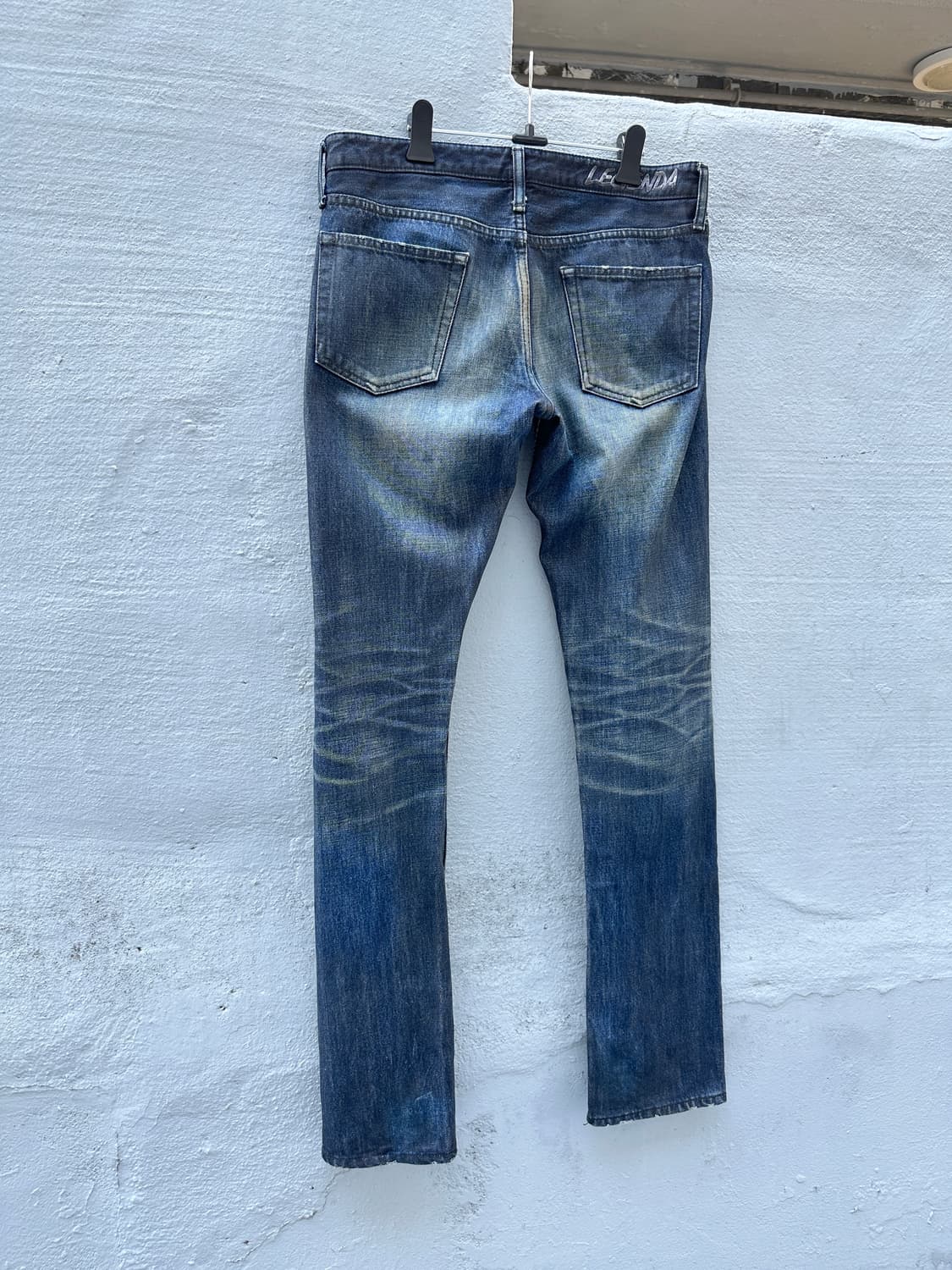 LEGENDA stud waxed coating jeans 상품이미지7