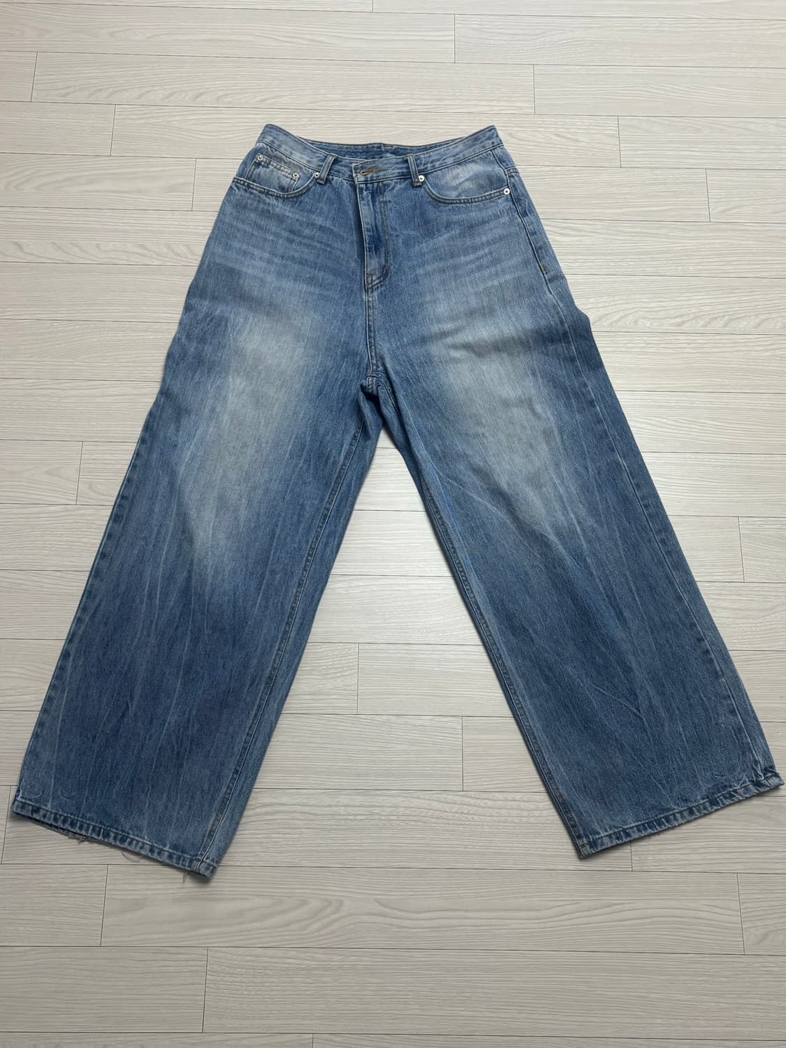 더아이덴티티 프로젝트 와이드 데님 상품이미지4