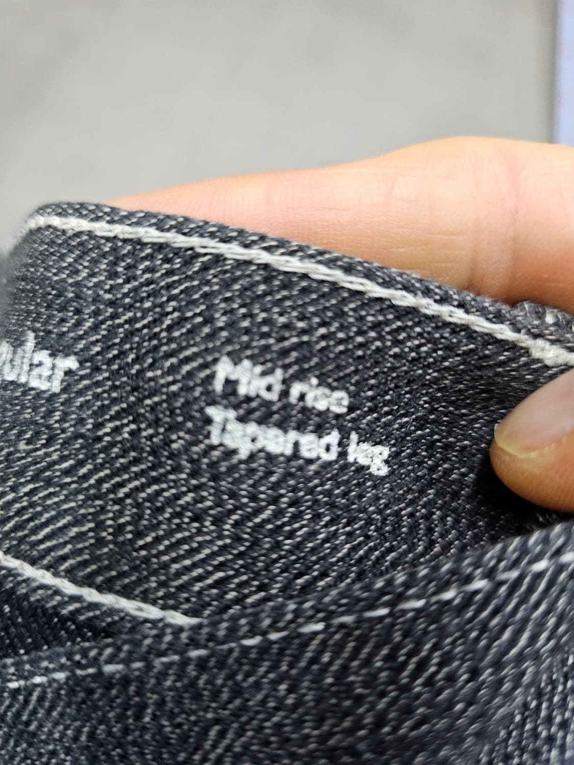 코스 COS 그레이진 데님바지 상품이미지5