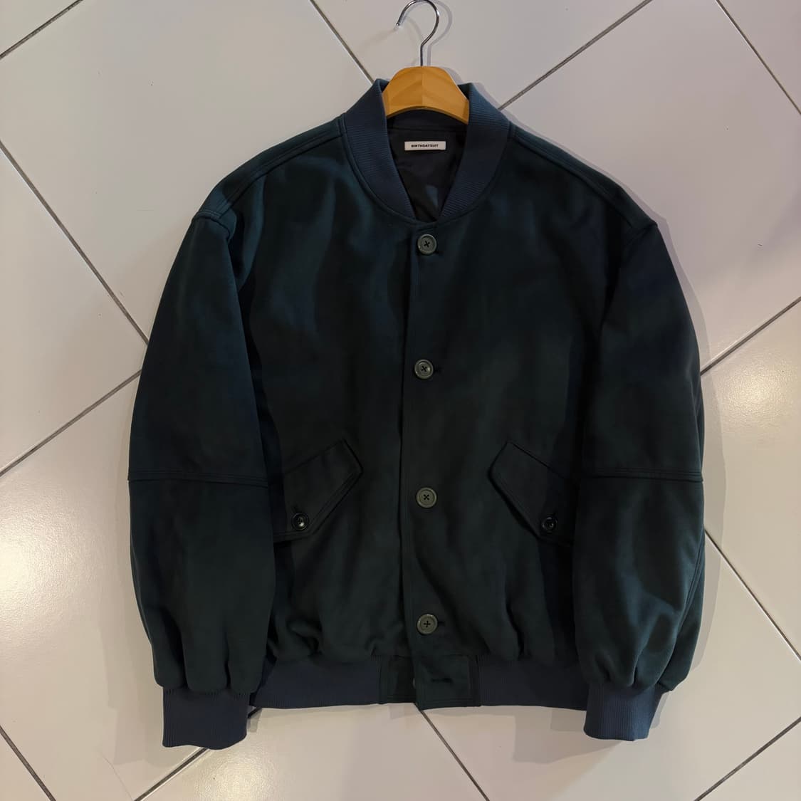 벌스데이수트 그린 블루종 자켓 상품이미지1