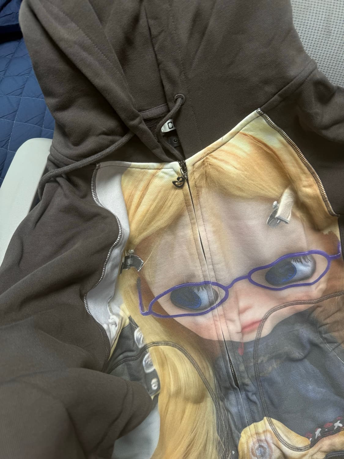 코이세이오 브라이스 돌 브라운 후드집업 상품이미지2