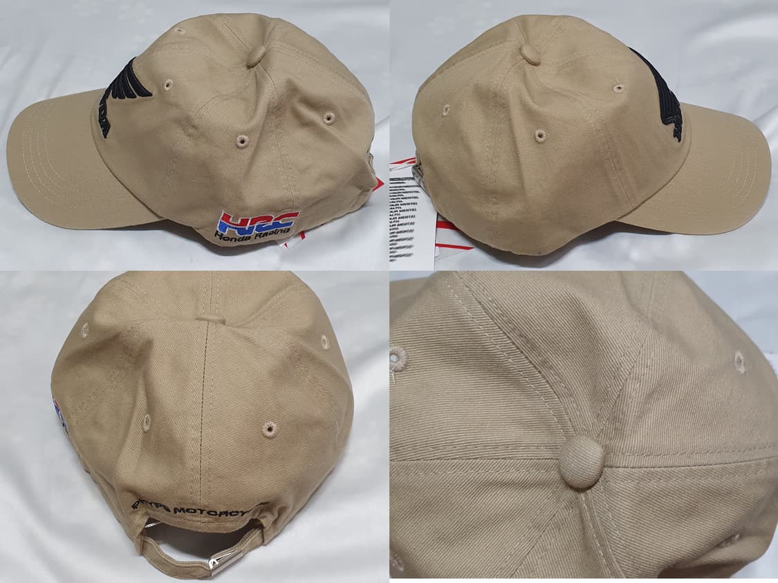 베이지 혼다 모토사이클 볼캡 모자 Wing logo Pigment Cap 상품이미지6