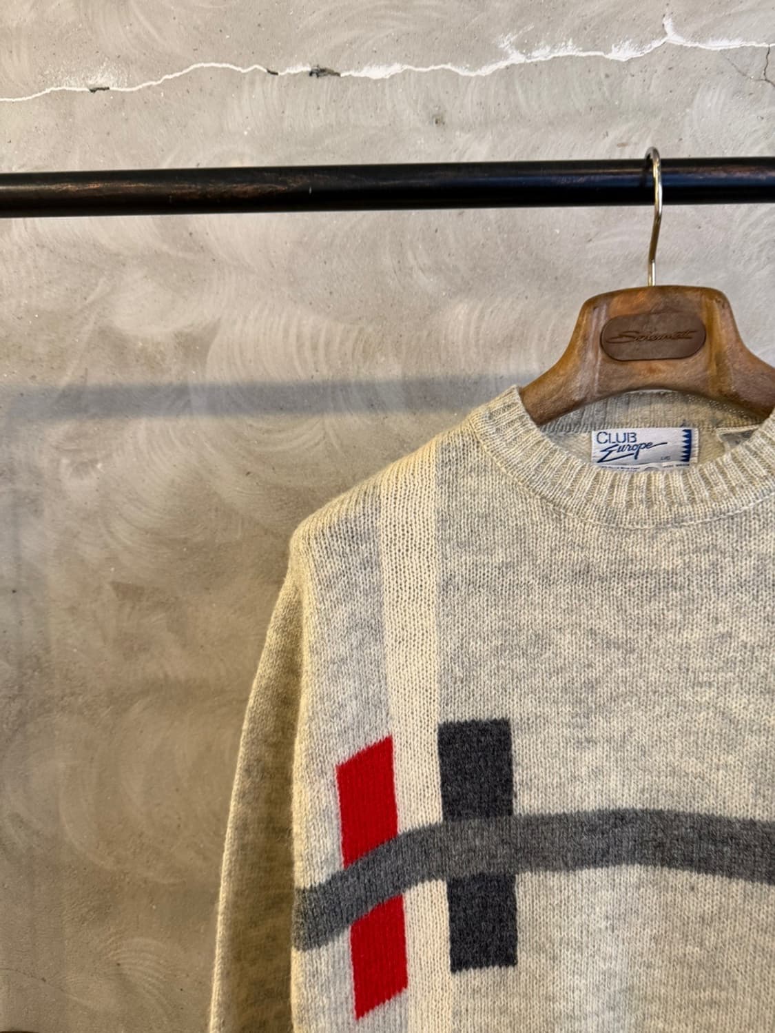 스코티쉬 셔틀랜드울 니트 100 상품이미지2