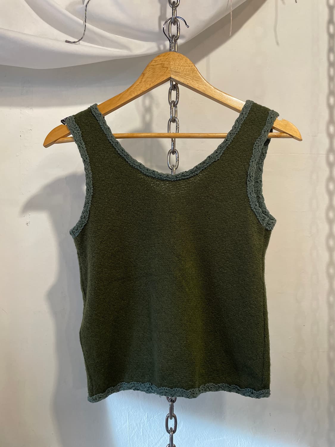 초코 도트 리본 해바라기 버튼 말차 베스트 모리 러블리 상품이미지5